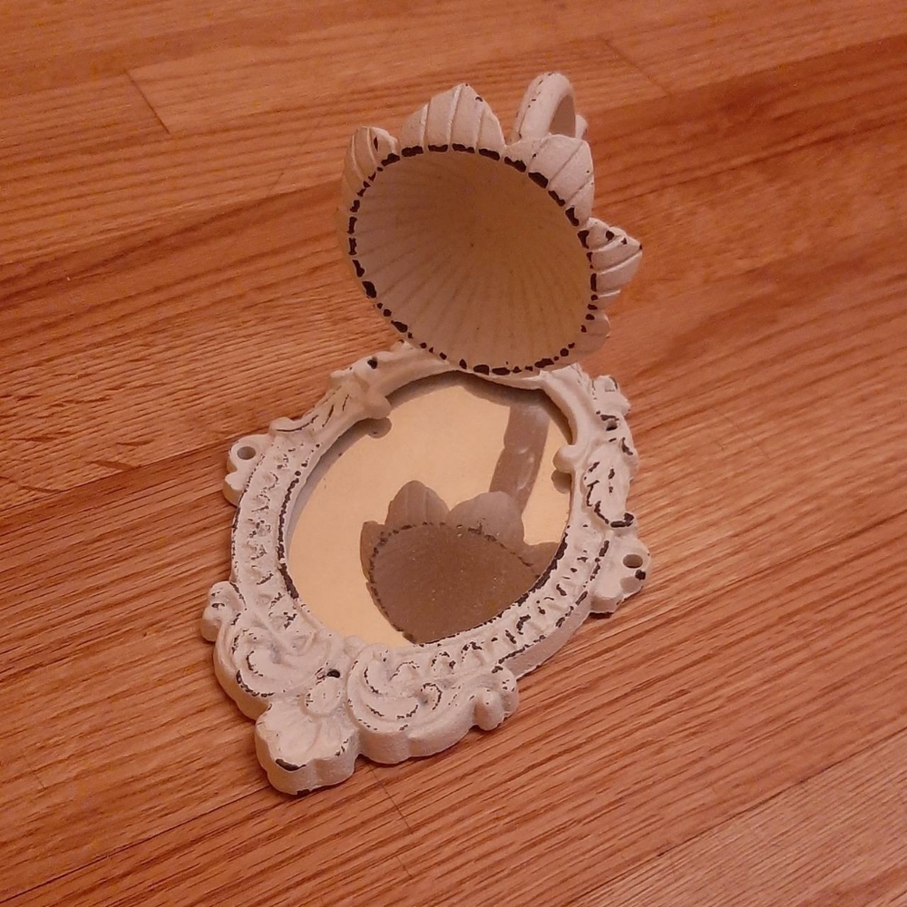 Coquette ornate mirror wall hanging decoration